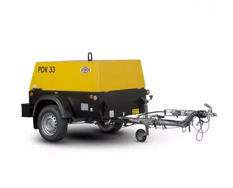 Дизельный компрессор Atmos PDP 35-7 (на шасси)