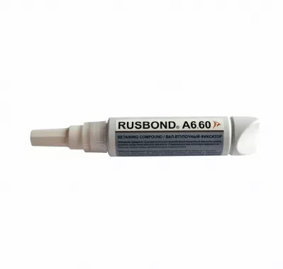 Фиксатор вал-втулочный металлонаполненный RusBond А6.60, флакон 50 мл