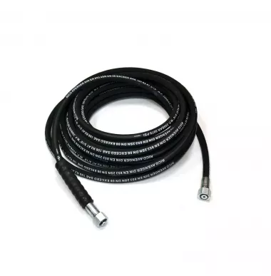 Рукав для автомоек РВД 15 м 08-2SN S27 DKF-W (М22х1.5) 35МПа (гайка металл)