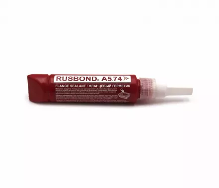 Герметик для жестких фланцев RusBond А5.74, флакон 50 мл