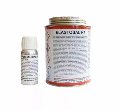 Клей двухкомпонентный Elastosal H7 1 кг ( с отвердителем)