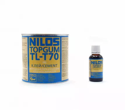 Клей для конвейерных лент Nilos TL-T70 (для холодной вулканизации 1 кг + отвердитель 35 гр.)