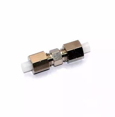 Фитинг пневматический цанговый латунный прямой NKI 8