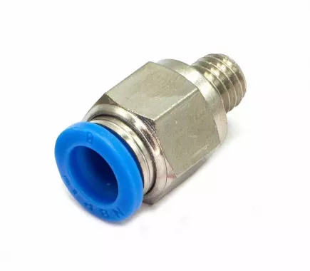 Пневмофитинг цанговый прямой с наружной резьбой PC 8-М8х1