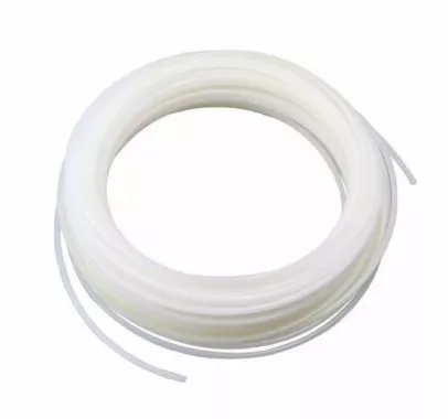 Пневмотрубка фторопластовая (тефлоновая) PTFE 6х4 мм (18 атм, белая) HIMPT (м)