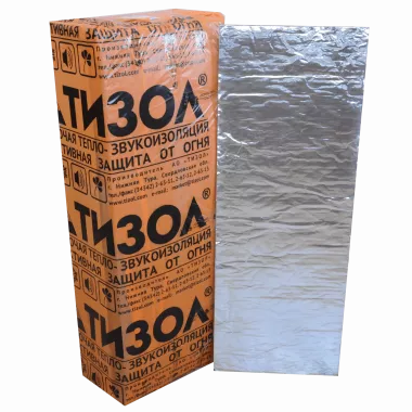 Картон базальтовый фольгированный БВТМ-К/Ф1 5*600*1250 мм