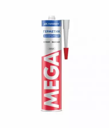 Силиконовый герметик Metabent MEGA 300 мл.