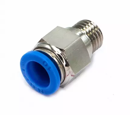 Пневмофитинг цанговый прямой с наружной резьбой PC 10-М12х1.5