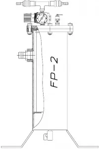 Фильтр для дыхания пескоструйщика Vector FP-2 (53100)