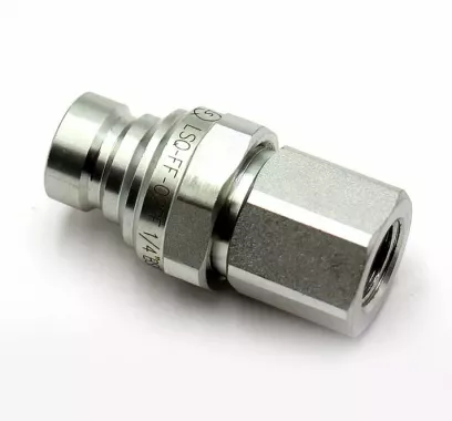 БРС для РВД Flat Face G 1/4" ниппель (LSQ-FF-02PF-G1/4 DN 6.3)