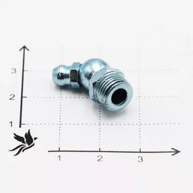 Пресс-маслёнка угловая 2.2.45°.Ц6.М12х1 (DIN 71412, Н2)