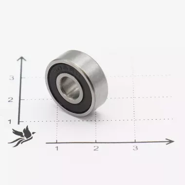 Подшипник   606 2RS (180016) 6*17*6мм