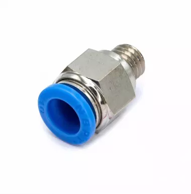 Пневмофитинг цанговый прямой с наружной резьбой PC 10-М10х1.5