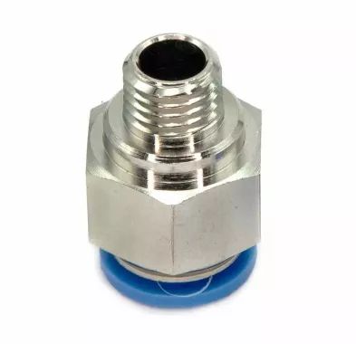 Пневмофитинг цанговый прямой с наружной резьбой PC 12-М12х1.5