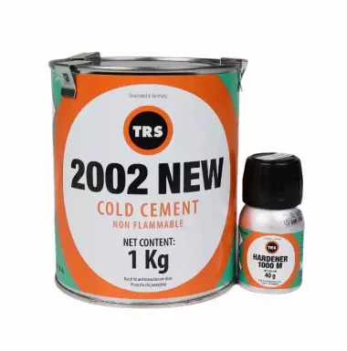 Двухкомпонентный клей для холодной вулканизации TRS 2002 new, 1 кг + Отвердитель TRS 1000 M, 40 г