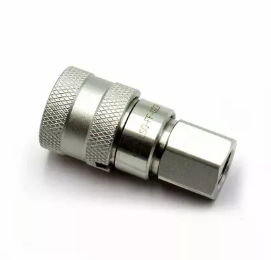 БРС для РВД Flat Face G 1/4" розетка (LSQ-FF-02SF-G1/4 DN 6.3)