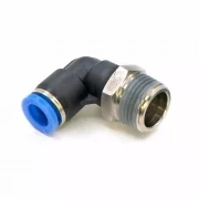 Пневмофитинг цанговый L-образный с наружной резьбой PL 16-М22х1.5