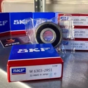 Подшипник шариковый SKF W 6303-2RS1 (47х17x14 мм) 