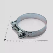 Хомут силовой одноболт. 86-91/24 W1