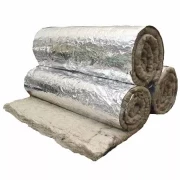 Маты прош. из базальт. холста МПБ-30/КФ1 (кашир.фольгой с 1 ст.) 2000х1000х40 ТУ 23.99.19-002-086216