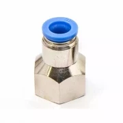 Пневмофитинг цанговый прямой с внутренней резьбой PCF 10-04 (R1/2")