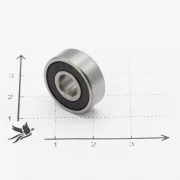 Подшипник   606 2RS (180016) 6*17*6мм