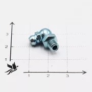 Пресс-маслёнка угловая 2.2.90°.Ц6.М6х1 (DIN 71412, Н3)