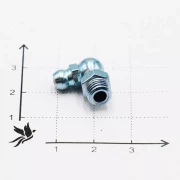 Пресс-маслёнка угловая 2.2.90°.Ц6.М8х1 (DIN 71412, Н3)