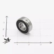 Подшипник 619/6 2RS (1000096, 696) 6*15*5мм (шт)