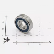 Подшипник 619/7 2RS (1000097, 697) 7*17*5мм