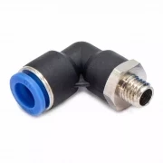 Пневмофитинг цанговый L-образный с наружной резьбой PL 10-М10х1.5