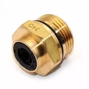 Фитинг прямой с наружной резьбой модель С9512 8-М22х1.5 Камоцци (Camozzi)