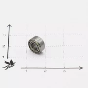 Подшипник 1000084 ZZ (618/4, 638/4, 684) 4*9*4мм