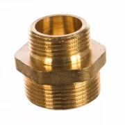 Ниппель переходной 1 1/4" НР х 1" НР латунный (наружная резьба)